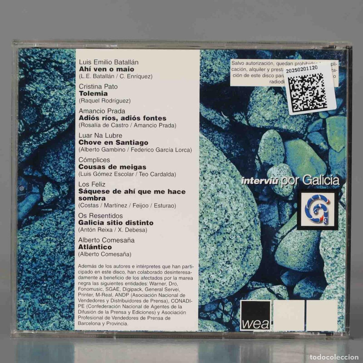 CDs de m&uacute;sica: CD. INTERVIU POR GALICIA - Foto 2