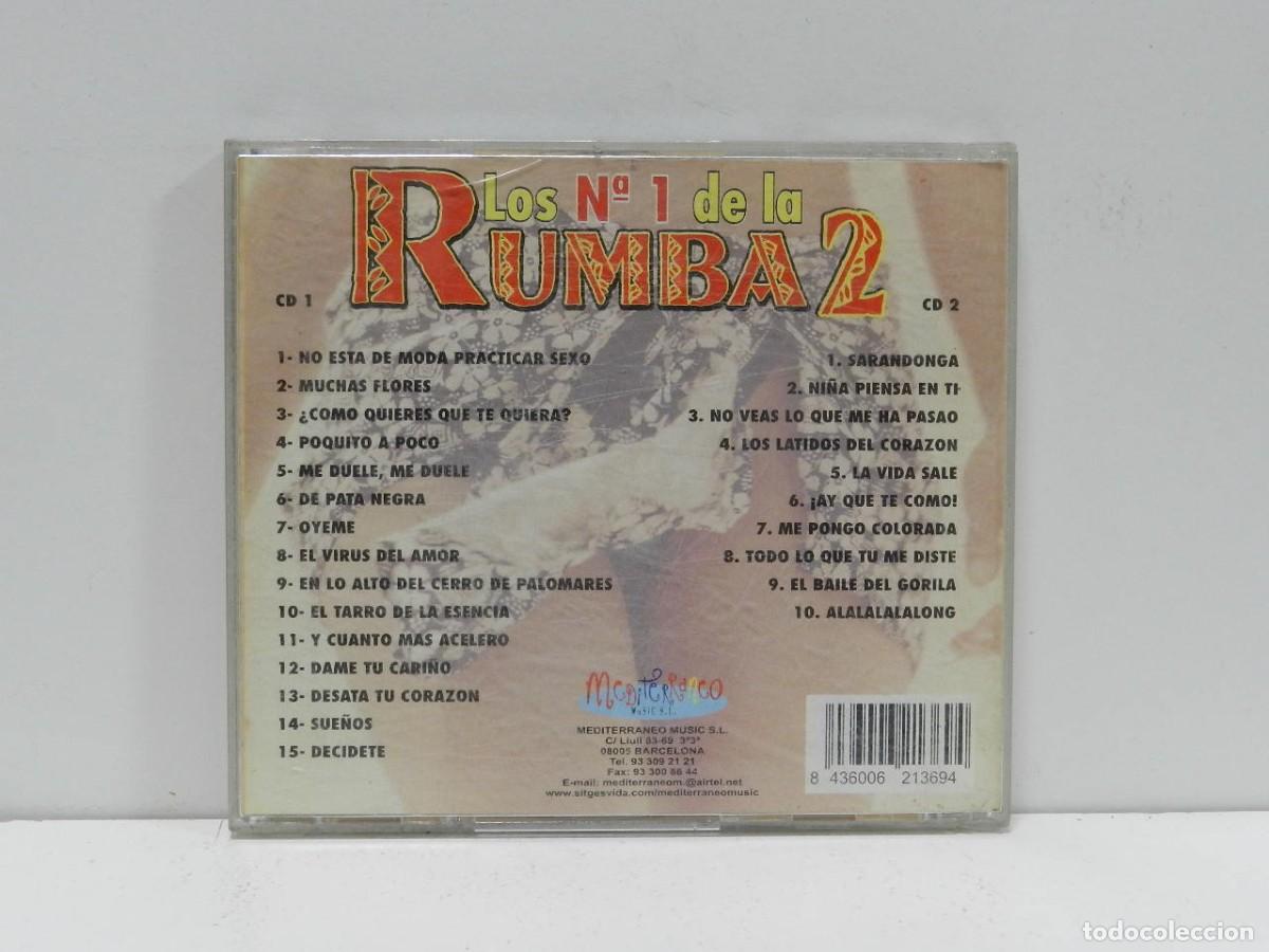 CDs de m&uacute;sica: DISCO 2 X CD. Los N&ordm; 1 De La Rumba 2. COMPACT DISC. - Foto 2