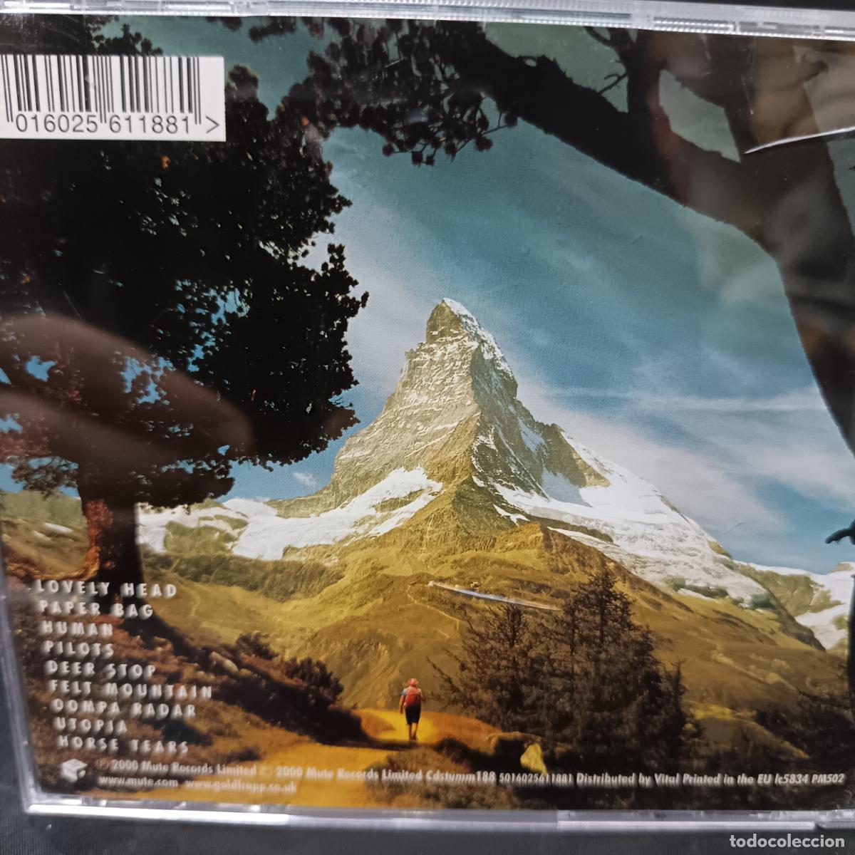 CDs de m&uacute;sica: GOLDFRAPP, FELT MOUNTAIN. CD ELECTRONICA - Foto 2