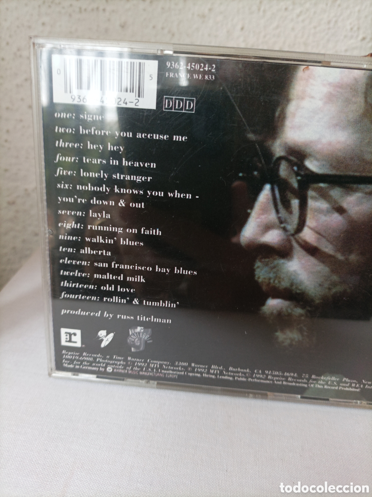 CDs de m&uacute;sica: Eric clapton. Unplugged. - Foto 2