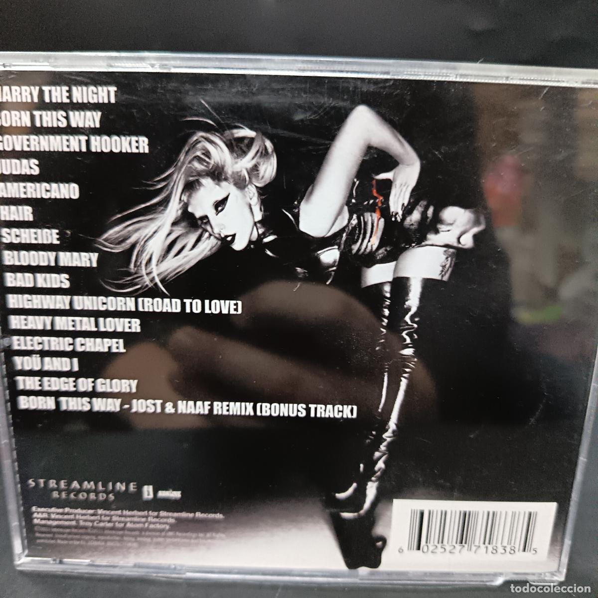 CDs de m&uacute;sica: LADY GAGA, BORN THIS WAY. CD - Foto 2
