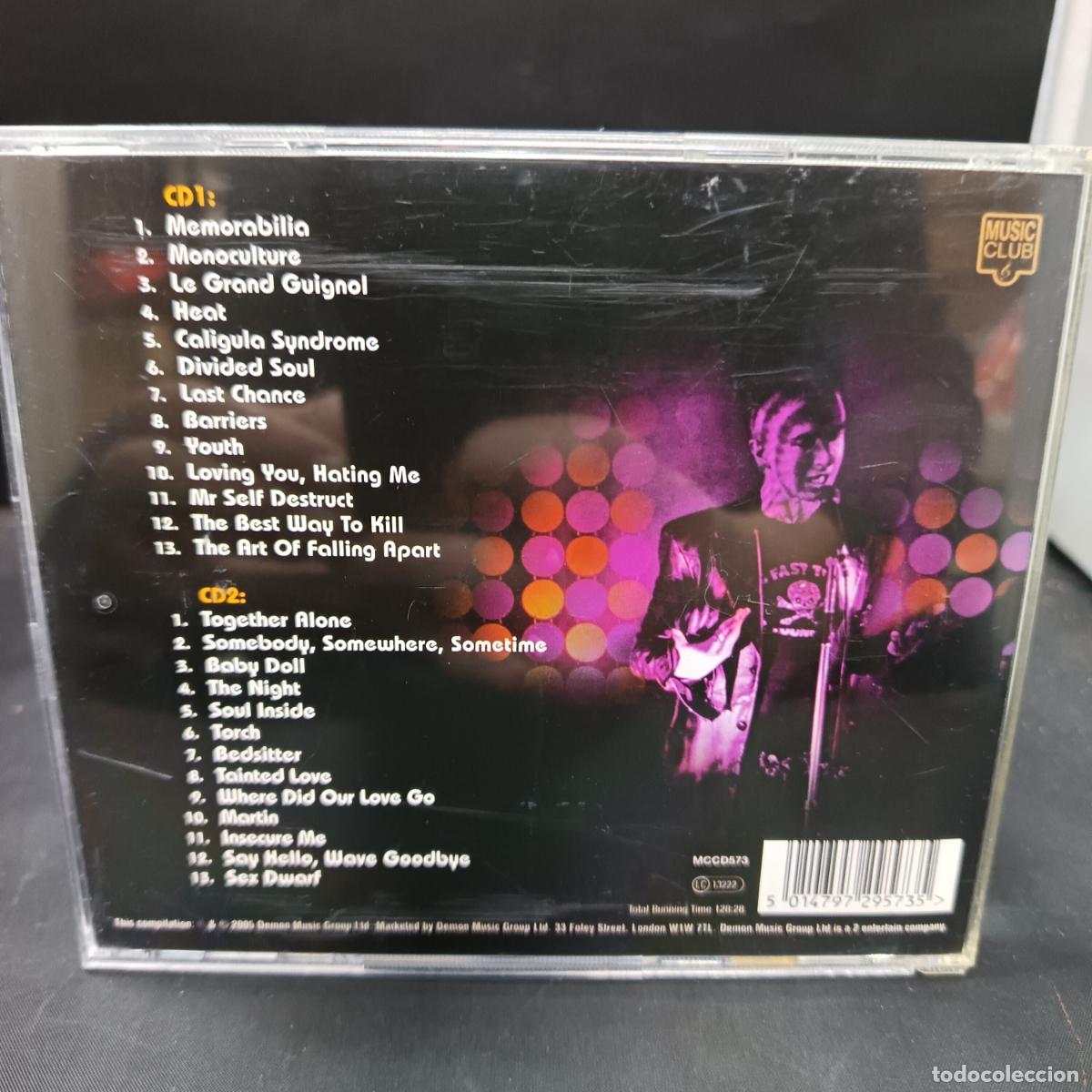 CDs de m&uacute;sica: SOFT CELL, SAY HELLO, WAVE GOODBYE. LIVE. 2CDs ELECTRONICA - Foto 2