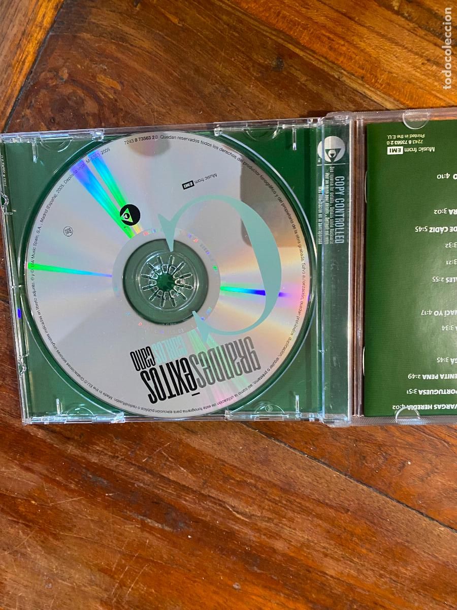 CDs de m&uacute;sica: CD. Carlos Cano &ndash; Grandes &Eacute;xitos - Foto 3
