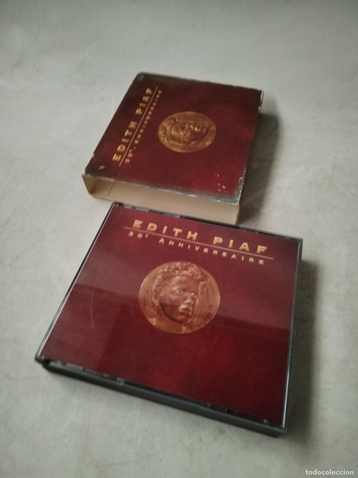 CDs de m&uacute;sica: edith piaf, 30 aniversario, 2cd - c150 - Foto 4