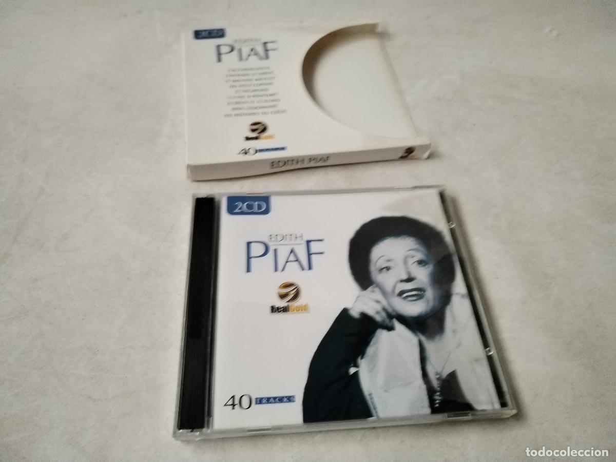 CDs de m&uacute;sica: edith piaf, 40 tracks, 2cd - c150 - Foto 5