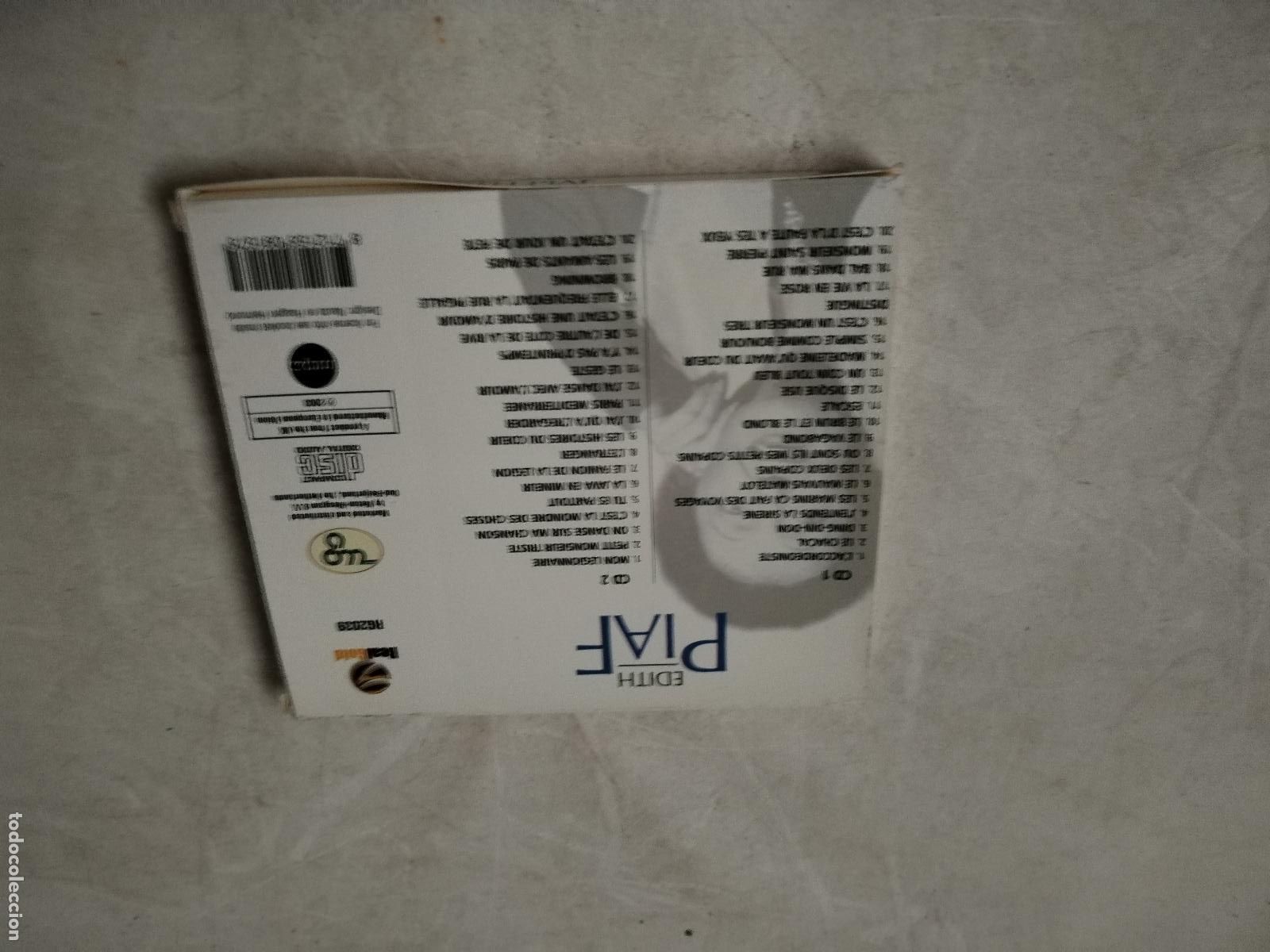 CDs de m&uacute;sica: edith piaf, 40 tracks, 2cd - c150 - Foto 6