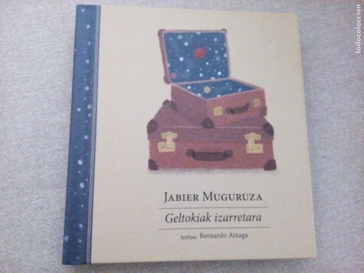 CDs de m&uacute;sica: JABIER MUGURUZA GELTOKIAK IZARRETARA CD LIBRO - Foto 1