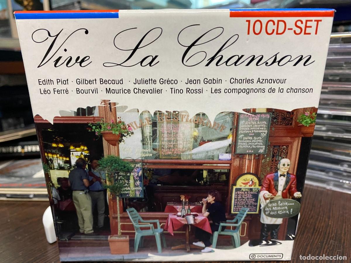 CDs de m&uacute;sica: Various - Vive La Chanson (10xCD, Comp) - Foto 1