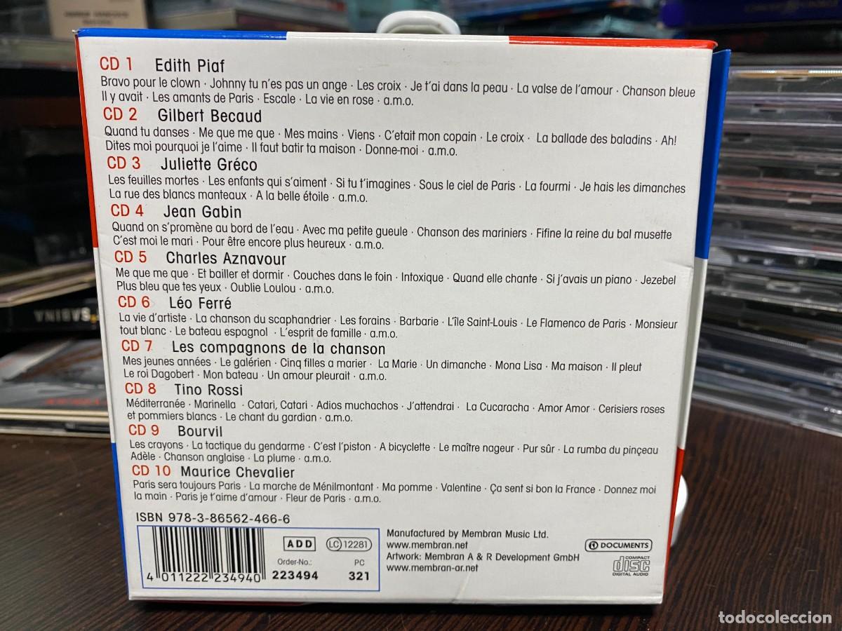 CDs de m&uacute;sica: Various - Vive La Chanson (10xCD, Comp) - Foto 3
