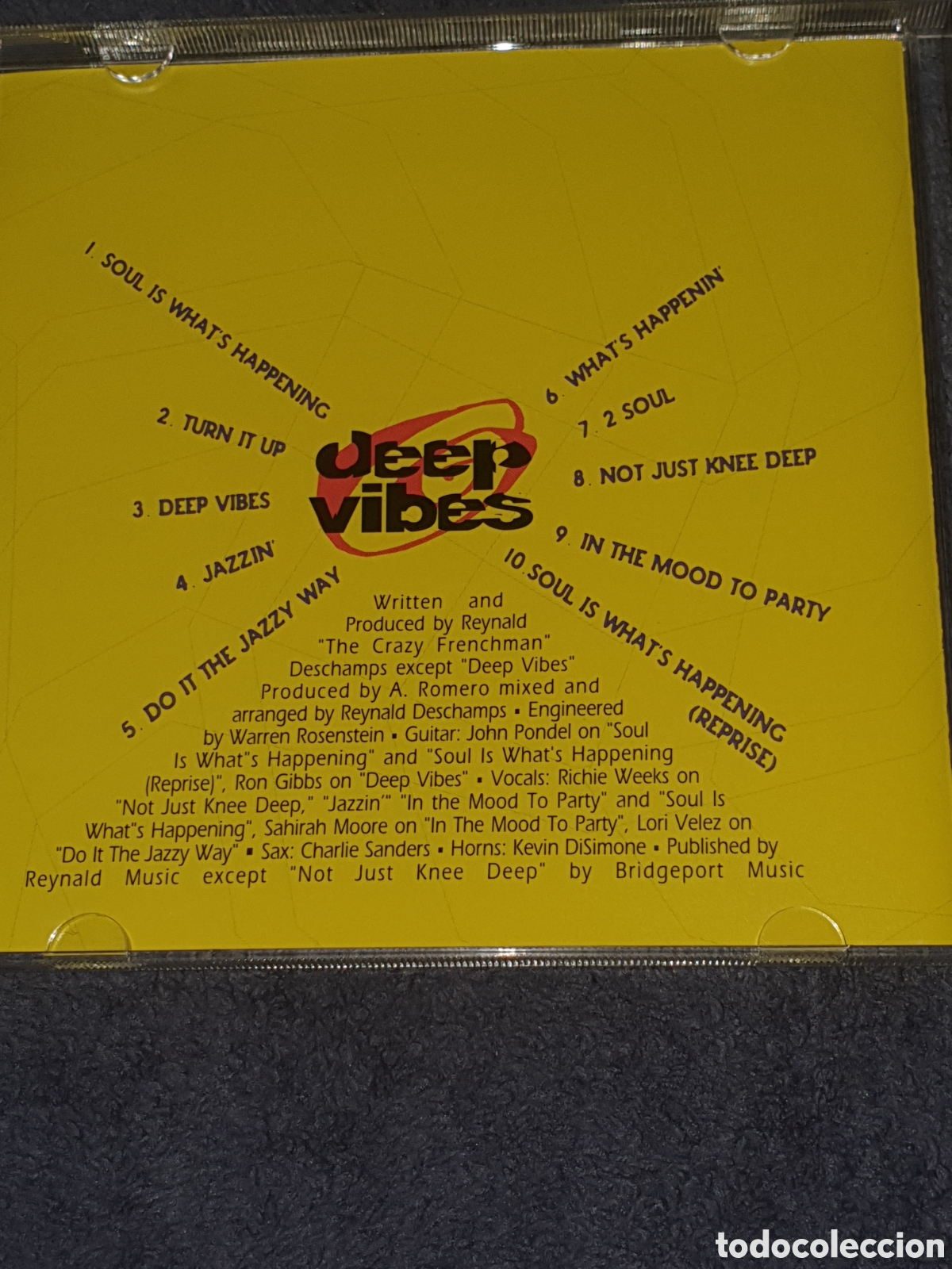 CDs de m&uacute;sica: CD-30. Swing Machine - Deep Vibes, 1994, De 2&ordf; Mano. - Foto 4