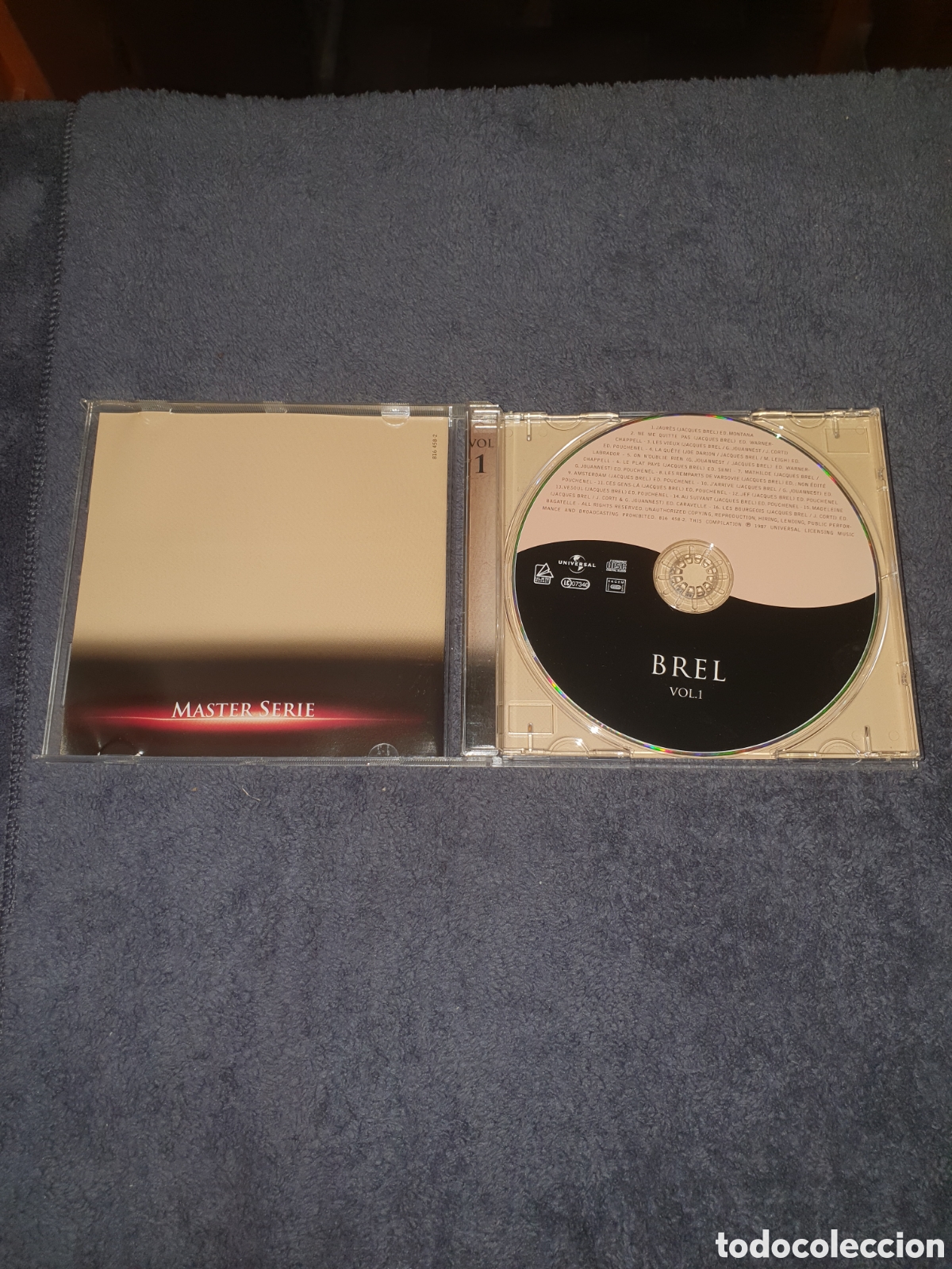 CDs de m&uacute;sica: CD-30. Brel Master Serie, 2003, De 2&ordf; Mano. - Foto 3