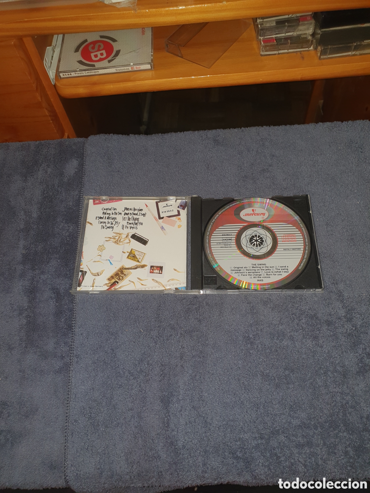 CDs de m&uacute;sica: CD-30. Inxs - The Swing, 1984, De 2&ordf; Mano. - Foto 3