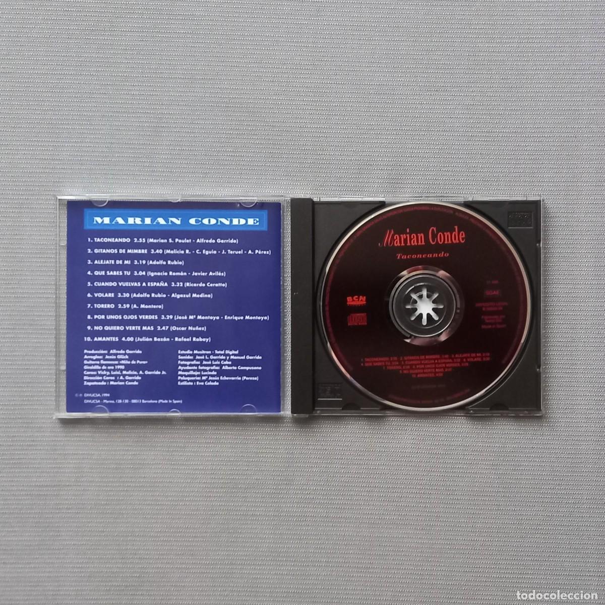 CDs de m&uacute;sica: MARIAN CONDE &ndash; TACONEANDO CD &Aacute;LBUM - Foto 2