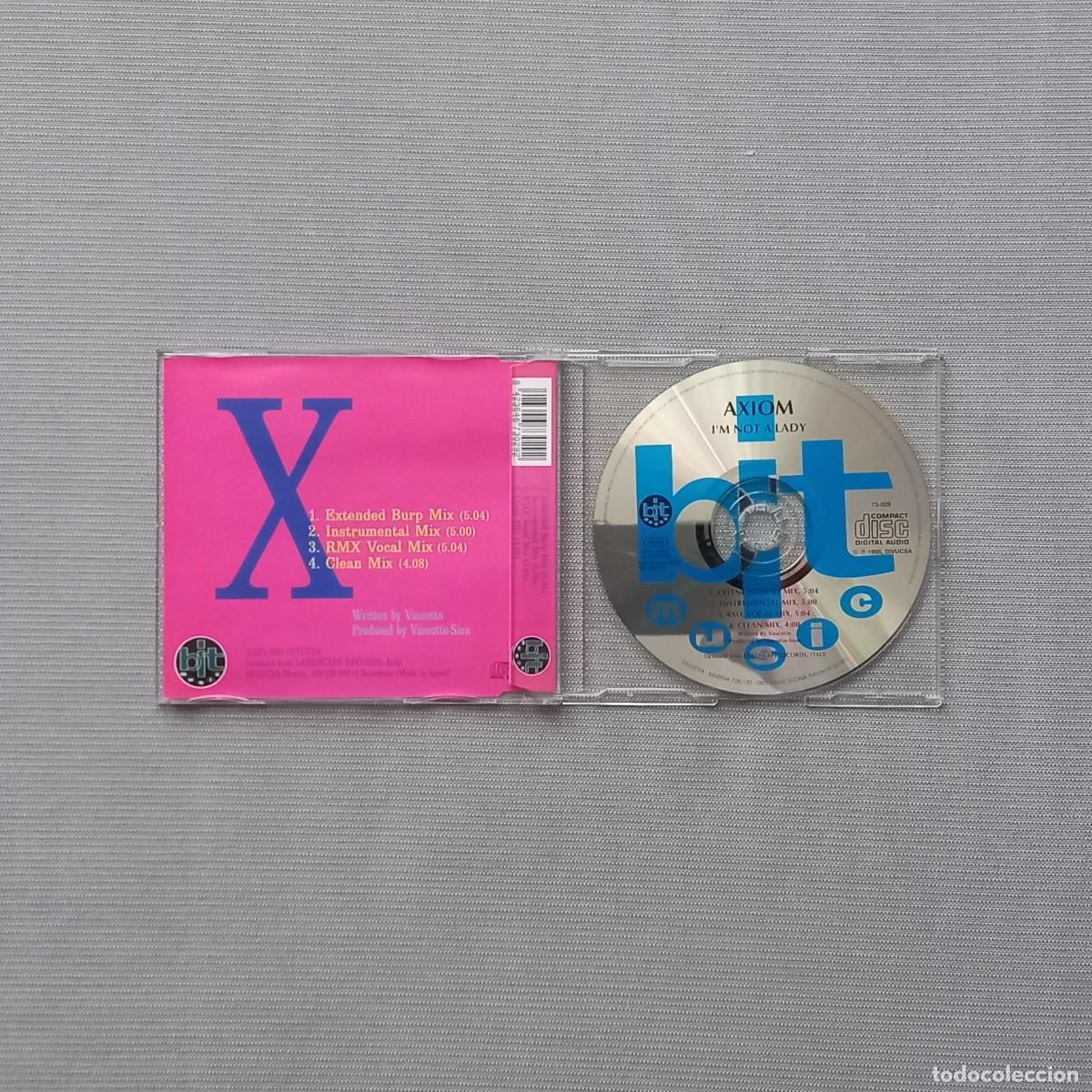 CDs de m&uacute;sica: AXIOM - IM NOT A LADY CD - Foto 2