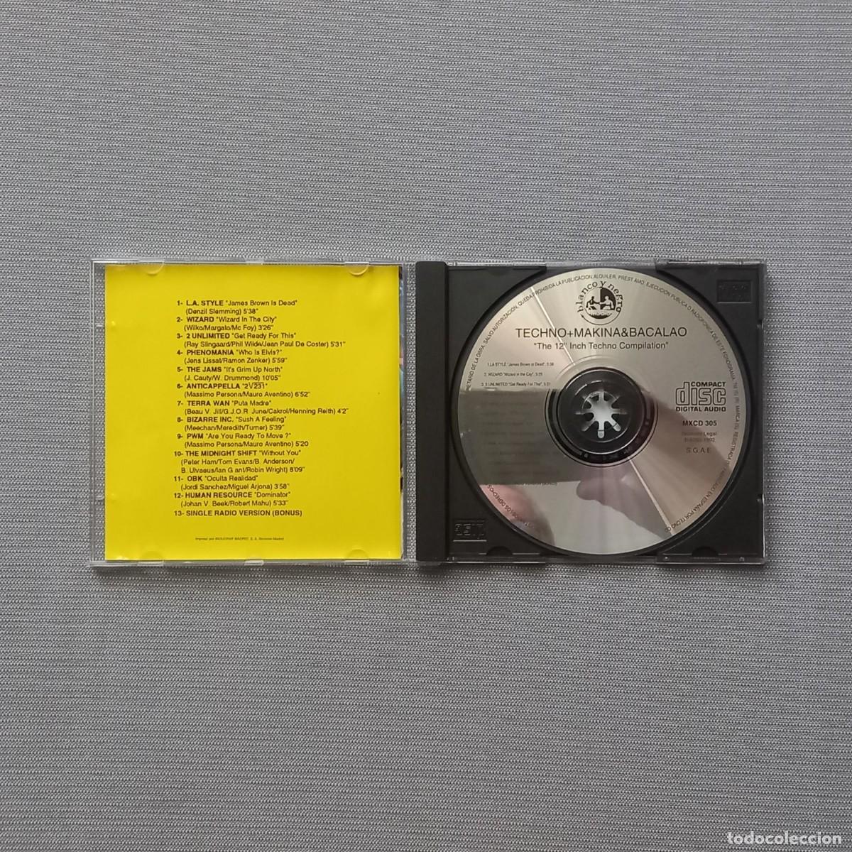 CDs de m&uacute;sica: TECHNO + MAKINA & BACALAO CD 1992 - Foto 2