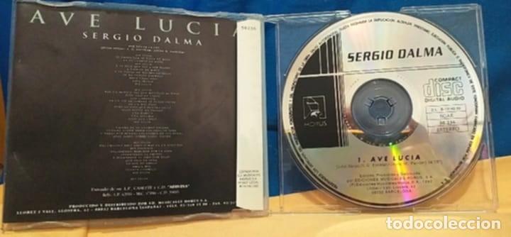 CDs de m&uacute;sica: CD SERGIO DALMA SINGLE Ave Lucia 1992 - Foto 2