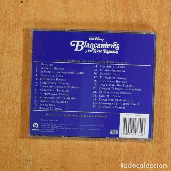 CDs de m&uacute;sica: VARIOS - BLANCANIEVES Y LOS SIETE ENANITOS - CD - Foto 2