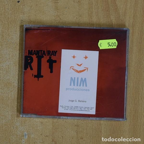 CDs de m&uacute;sica: MANTA RAY - RIT - CD SINGLE - Foto 1