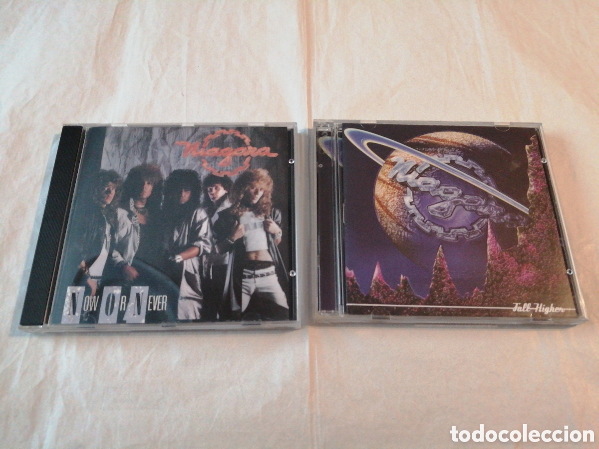 CDs de m&uacute;sica: Niagara. Now or never / Fall Higher. Tres cds en total. - Foto 1