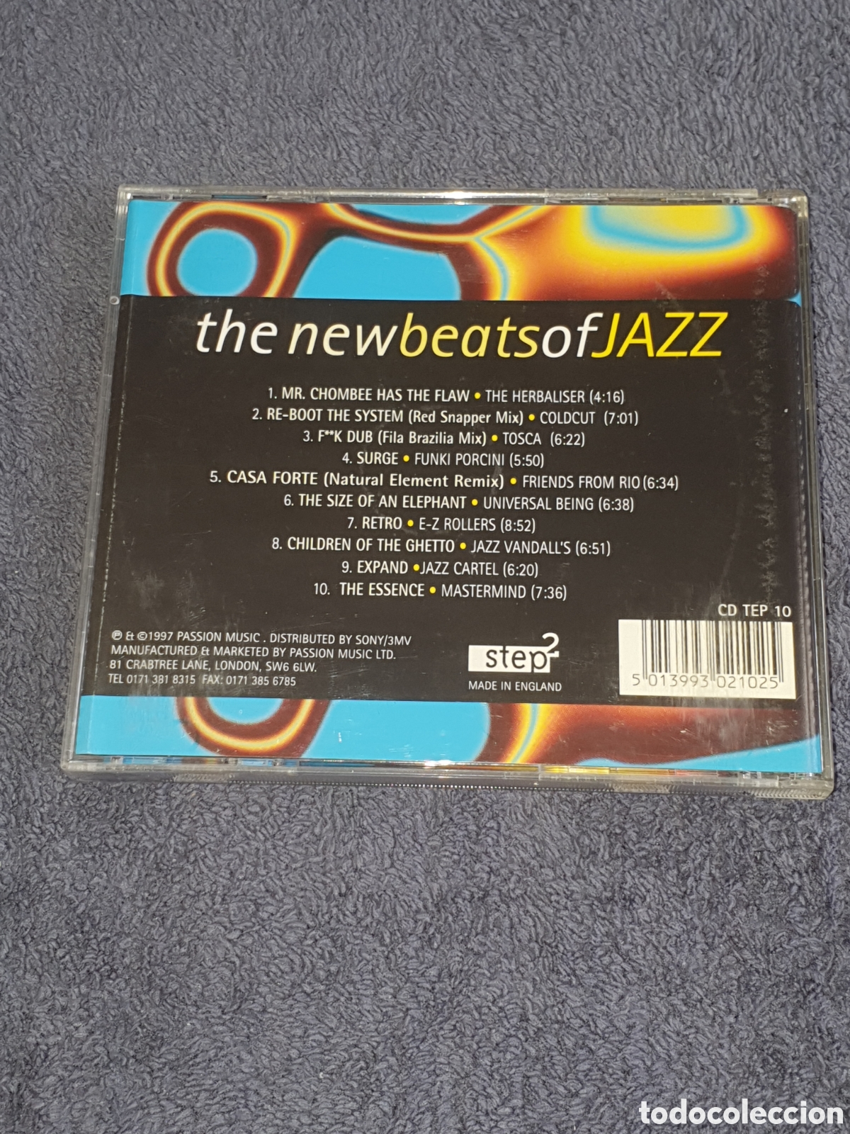 CDs de m&uacute;sica: CD-30. The New Beat Sof Jazz, 1997, De 2&ordf; Mano. - Foto 2