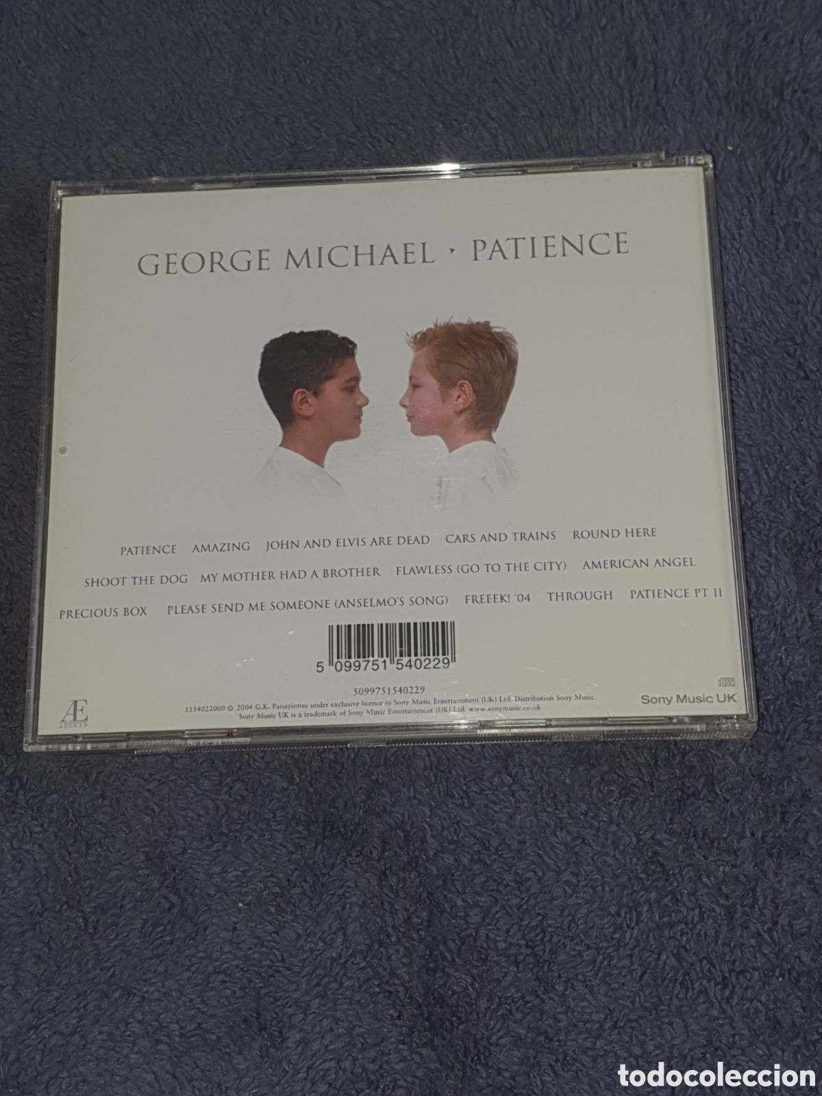 CDs de m&uacute;sica: CD-30. George Michael - Patience, 2004, De 2&ordf; Mano. - Foto 2