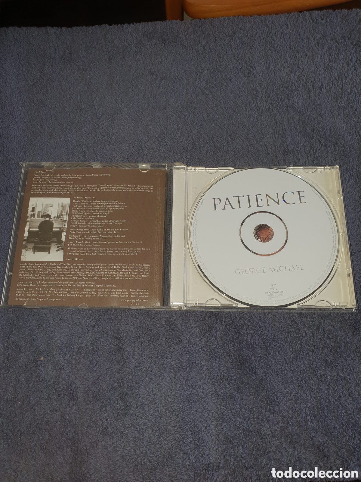 CDs de m&uacute;sica: CD-30. George Michael - Patience, 2004, De 2&ordf; Mano. - Foto 3