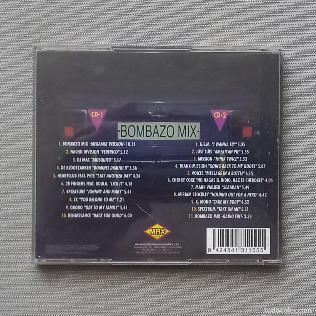 CDs de m&uacute;sica: BOMBAZO MIX DOBLE CD 1995 - Foto 2
