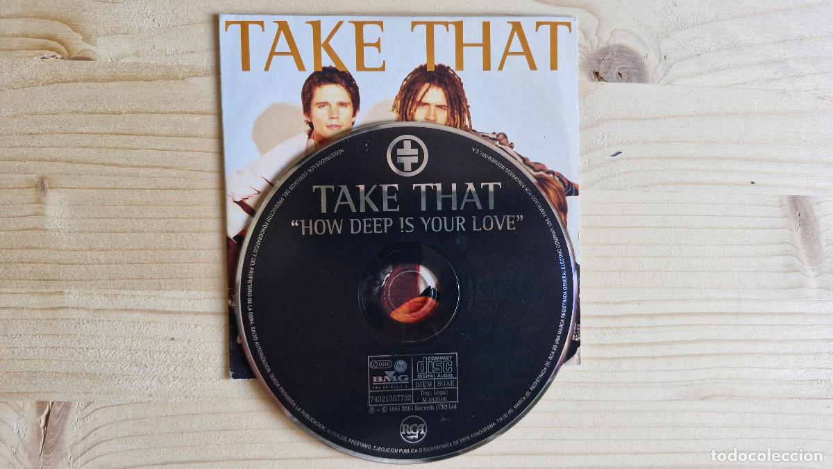 CDs de m&uacute;sica: Take That How Deep is your Love CD Single 1996 - Foto 3