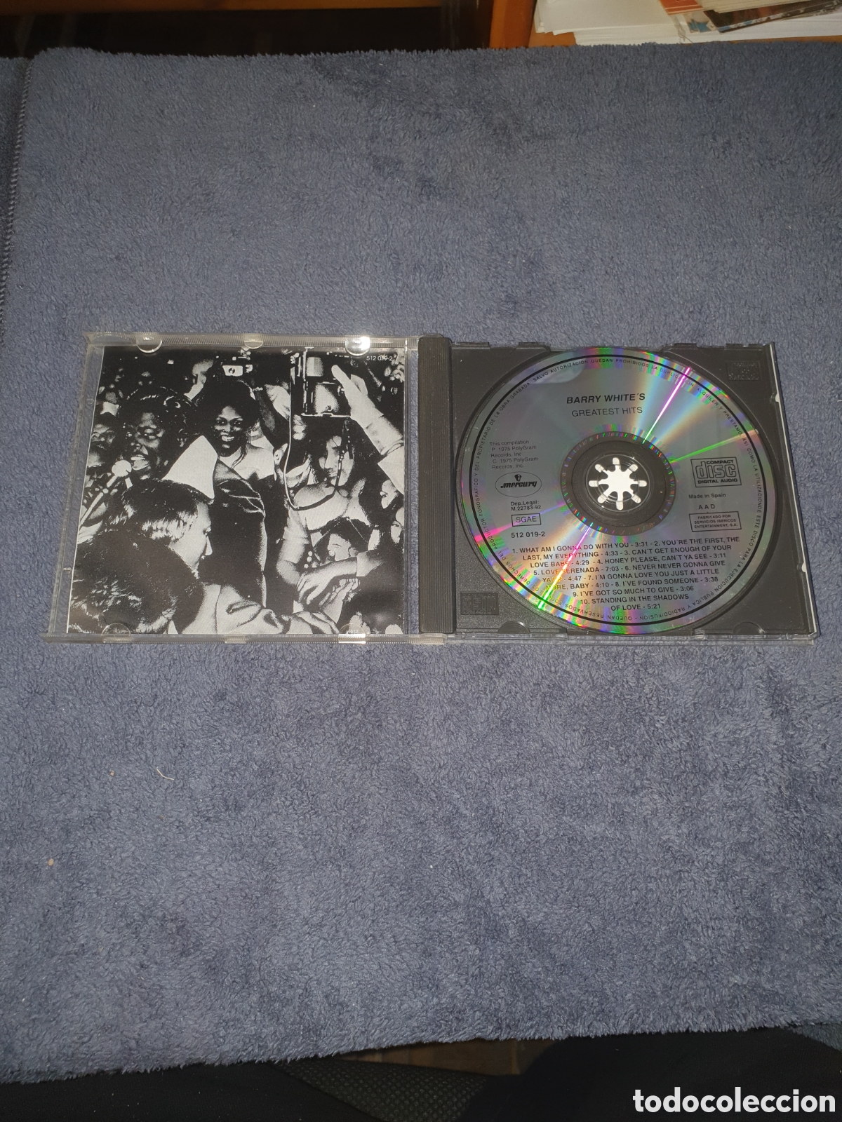 CDs de m&uacute;sica: CD-31. Barry Whites, 1992, De 2&ordf; Mano. - Foto 4