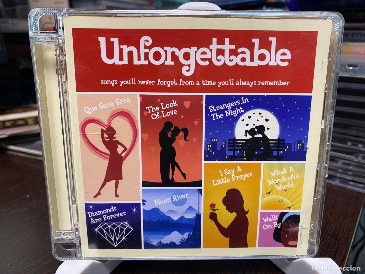 CDs de m&uacute;sica: Various - Unforgettable (2xCD, Comp) *Precintado* - Foto 1