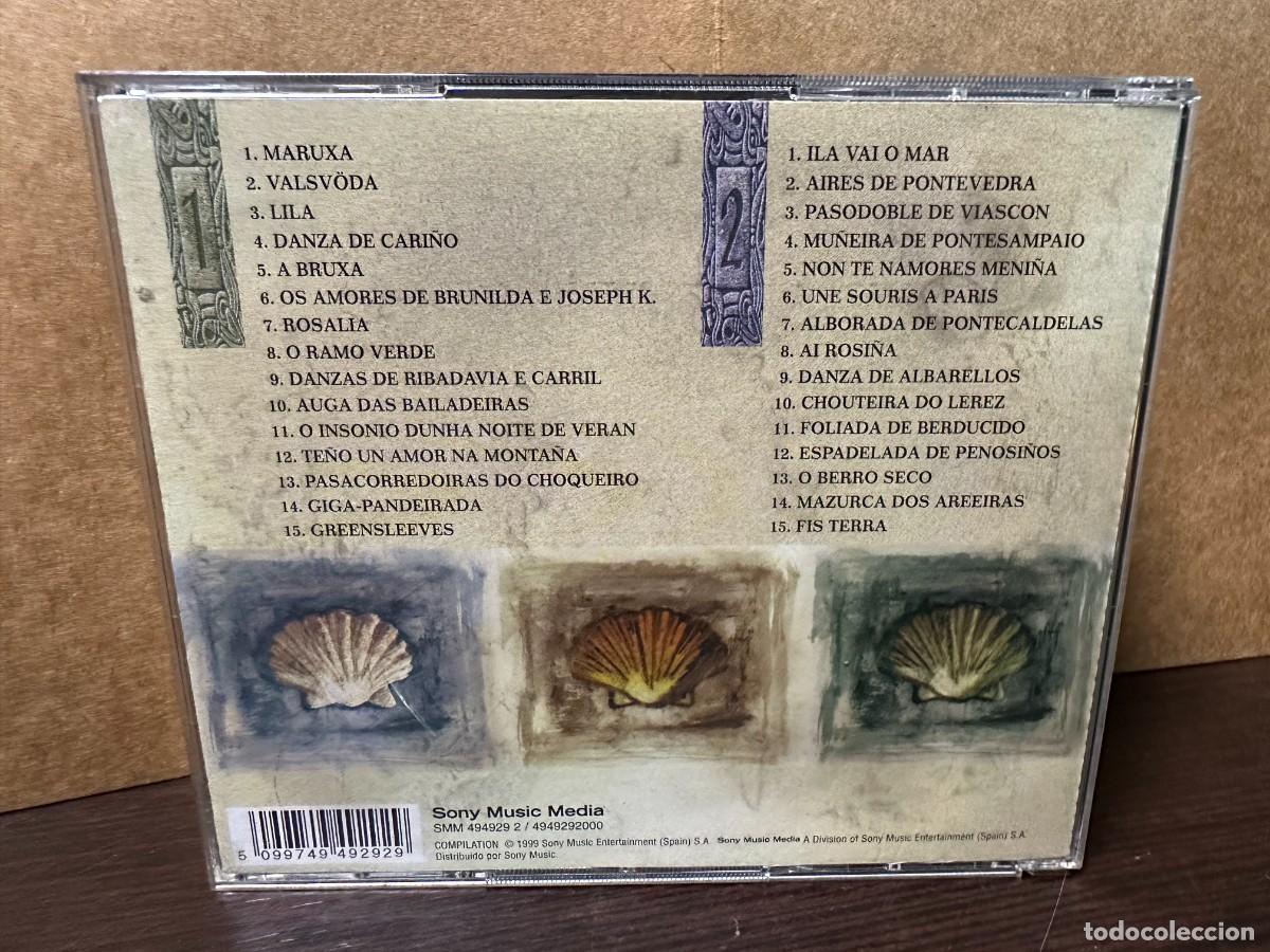 CDs de m&uacute;sica: Milladoiro - Aires Da Terra (2xCD, Comp) - Foto 2