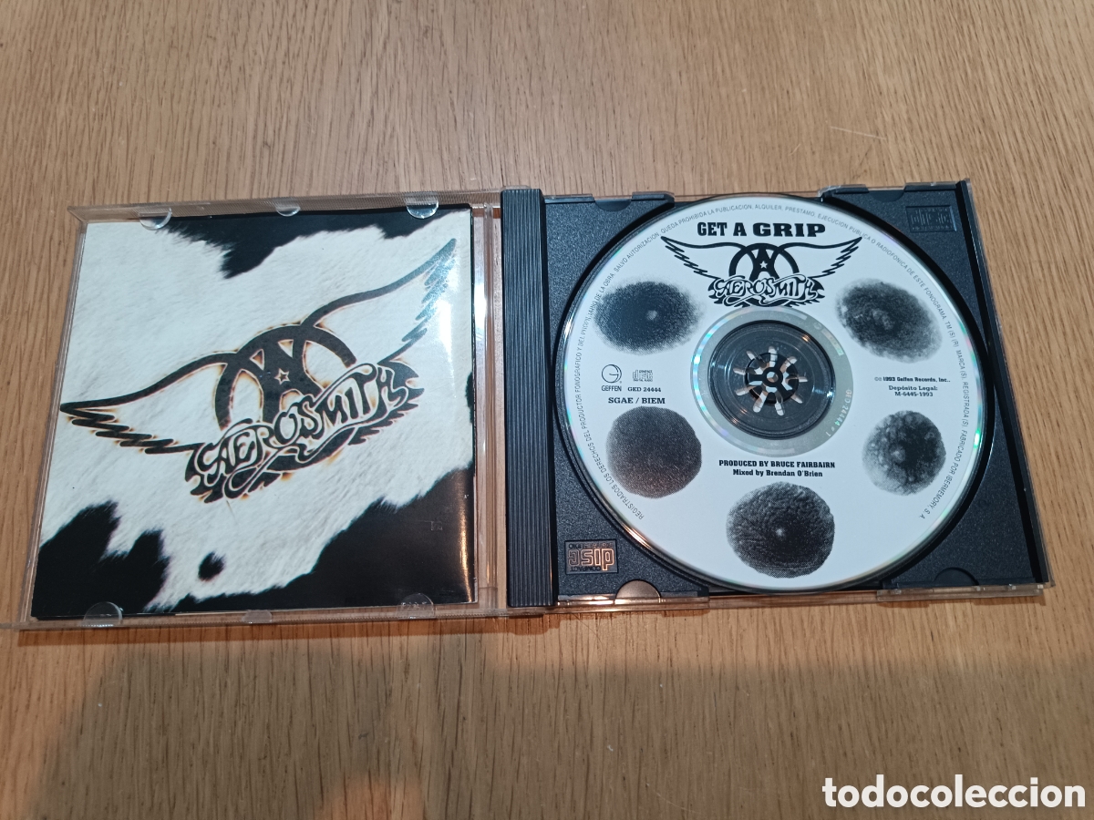 CDs de m&uacute;sica: Aerosmith CD Get A Grip - Foto 3