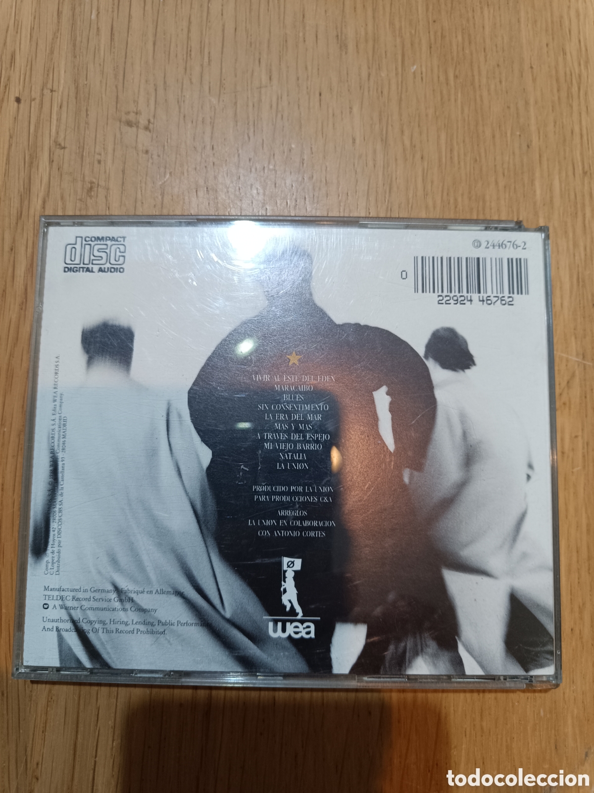 CDs de m&uacute;sica: La Uni&oacute;n CD Vivir Al Este Del Eden - Foto 2
