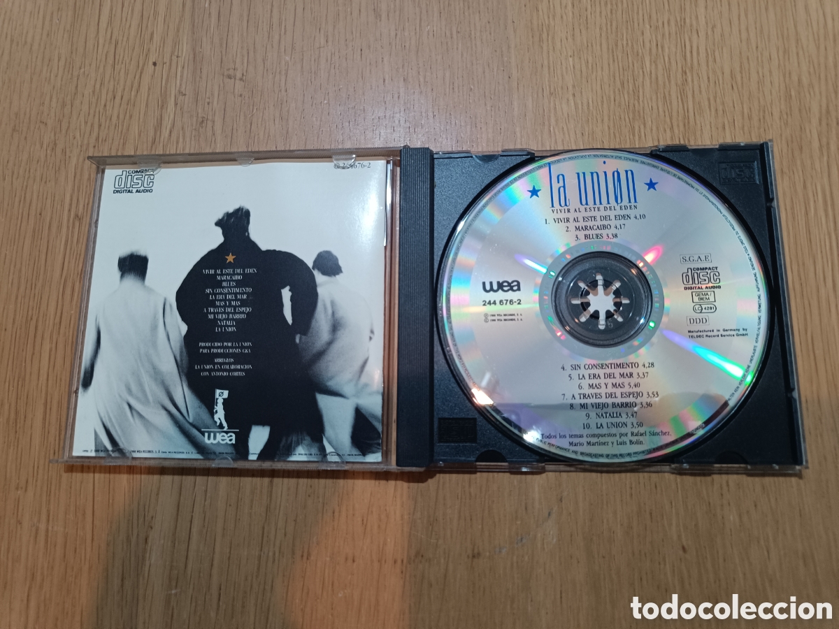 CDs de m&uacute;sica: La Uni&oacute;n CD Vivir Al Este Del Eden - Foto 3