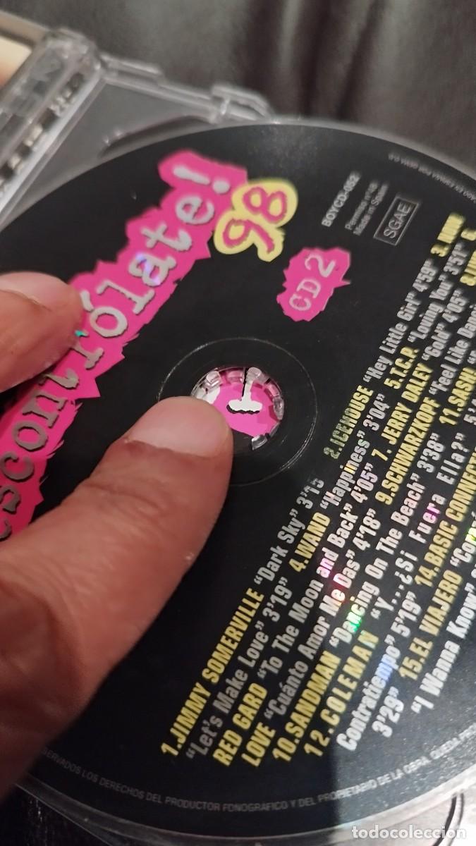 CDs de m&uacute;sica: Doble cd Various &ndash; &iexcl;Descontr&oacute;late! 98. Dj Supreme, x-treme. - Foto 4