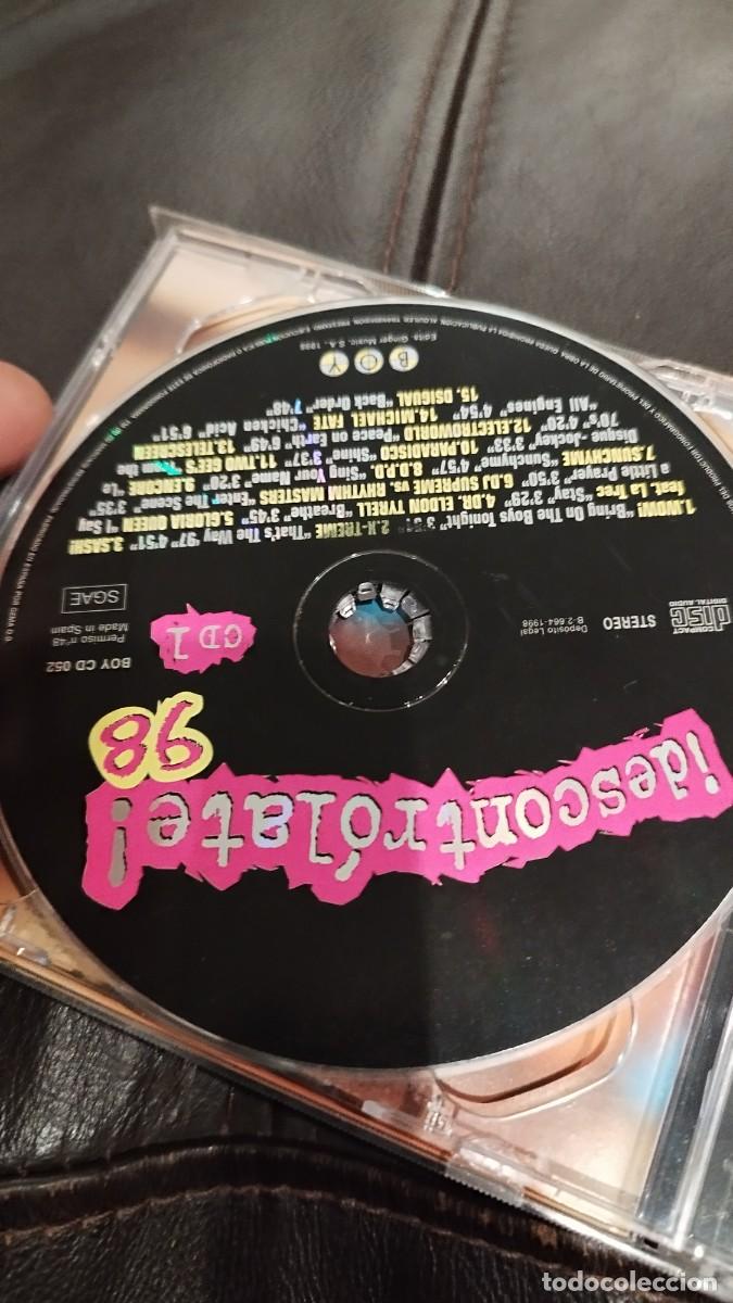 CDs de m&uacute;sica: Doble cd Various &ndash; &iexcl;Descontr&oacute;late! 98. Dj Supreme, x-treme. - Foto 5