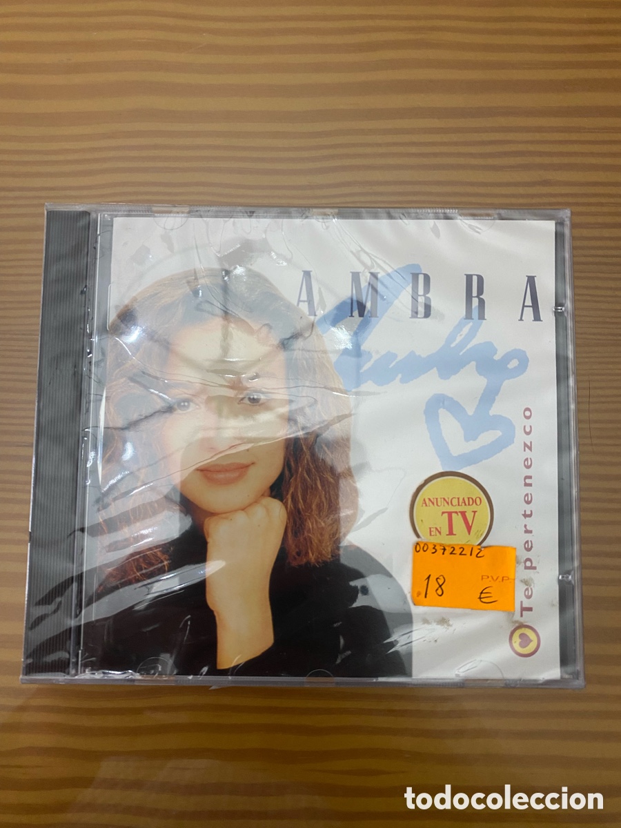 CDs de m&uacute;sica: Precintado !! CD de Ambra &rdquo;Te pertenezco&rdquo; - Foto 1