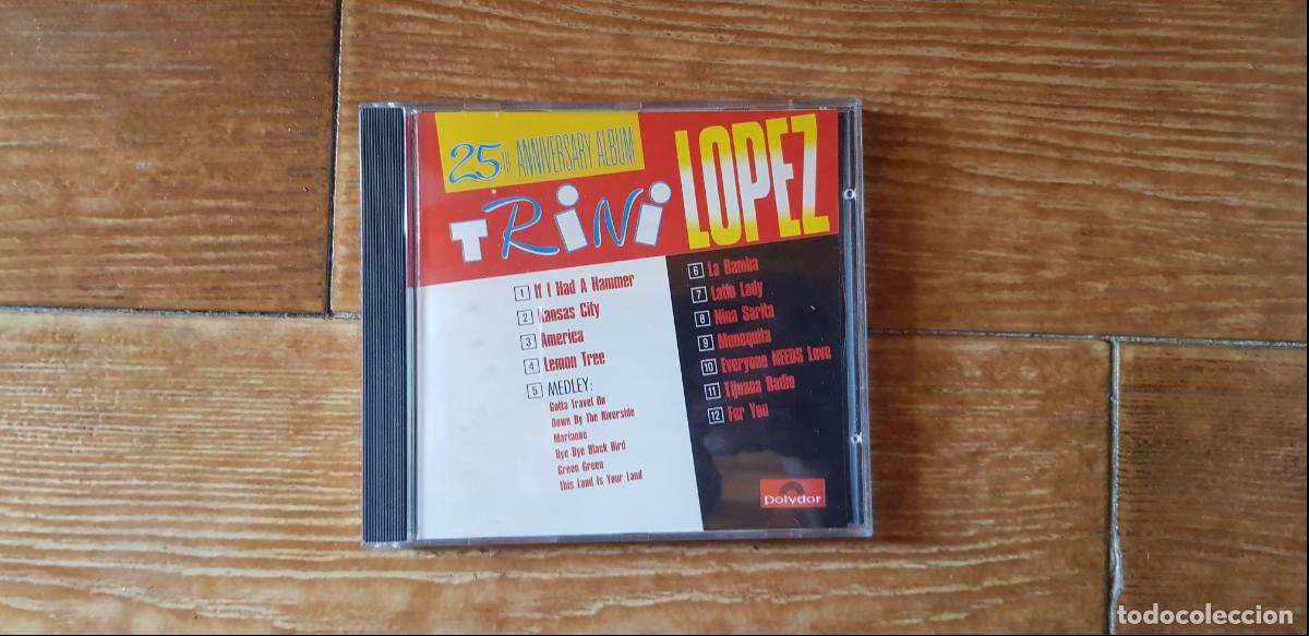 CDs de m&uacute;sica: CD TRINI LOPEZ 25 ANIVERSARIO - Foto 1