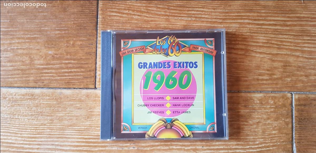 CDs de M&uacute;sica: CD GRANDES EXITOS DE LOS A&Ntilde;OS 1960