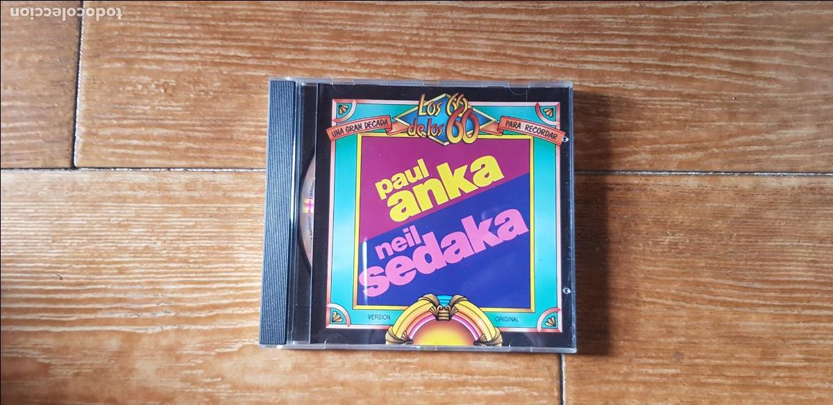 CDs de M&uacute;sica: CD NEIL SEDAKA PAUL ANKA A&Ntilde;OS 60