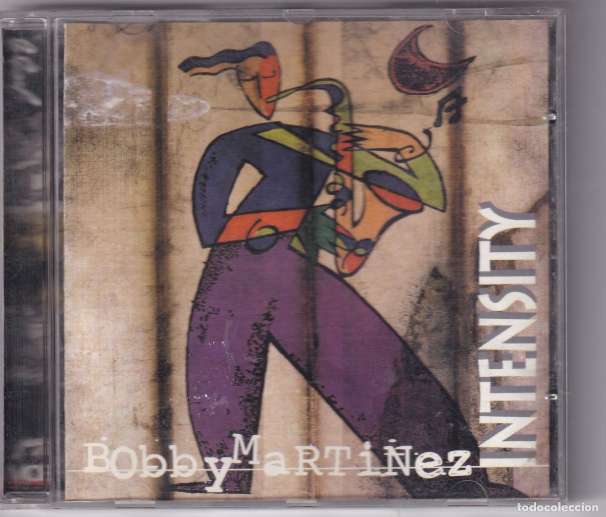 CDs de m&uacute;sica: CD. MUSICA.- BOBY MARTINEZ. INTENSITY. - Foto 1