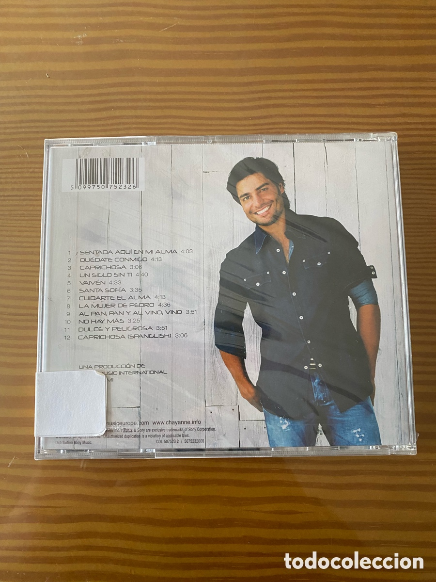 CDs de m&uacute;sica: Precintado !! CD de Chayanne &rdquo;Sincero&rdquo; - Foto 2