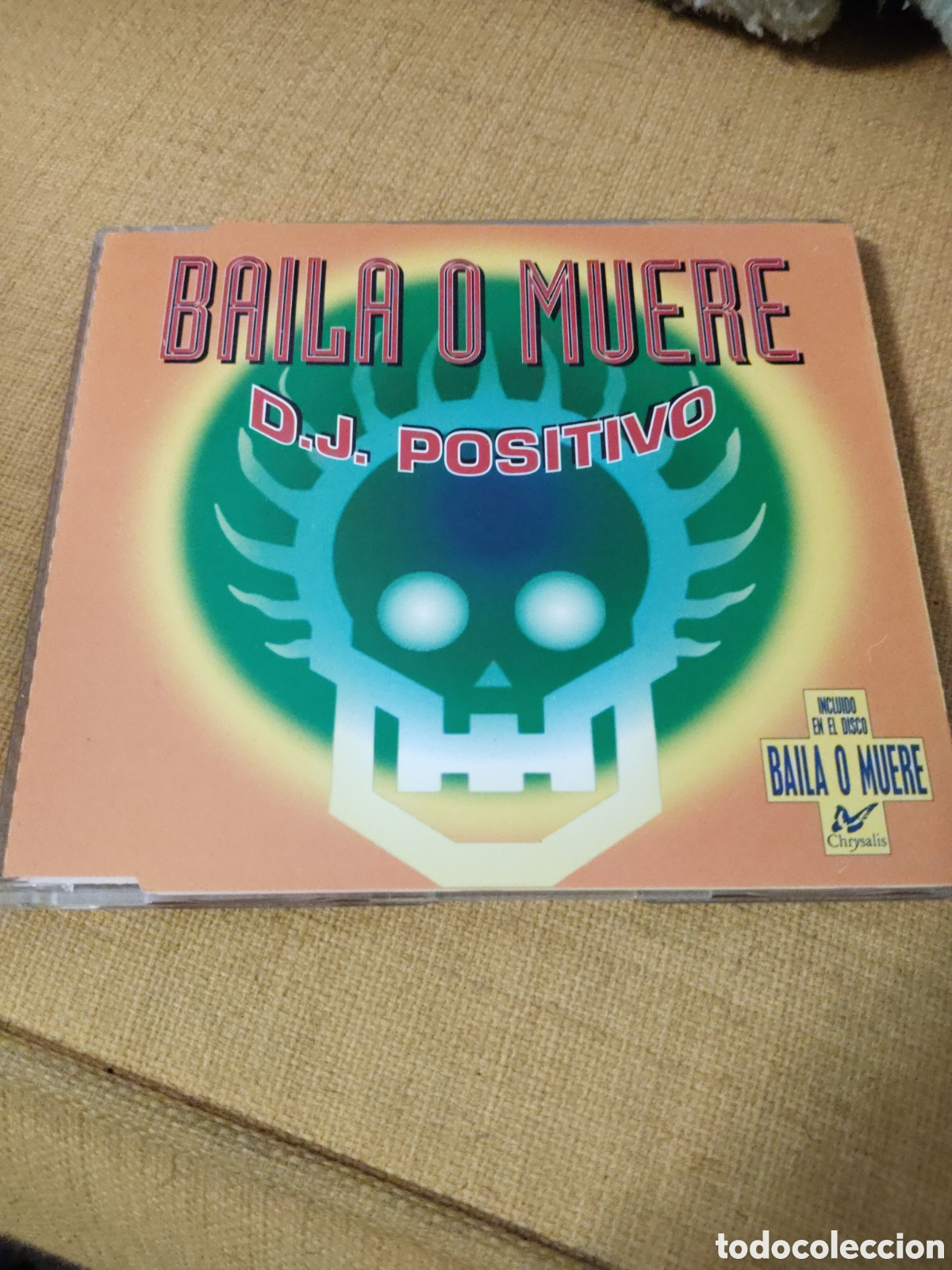 CDs de m&uacute;sica: DJ Positivo&nbsp;&ndash;&nbsp;Baila O Muere. Cd maxi single 1995 Espa&ntilde;a - Foto 1