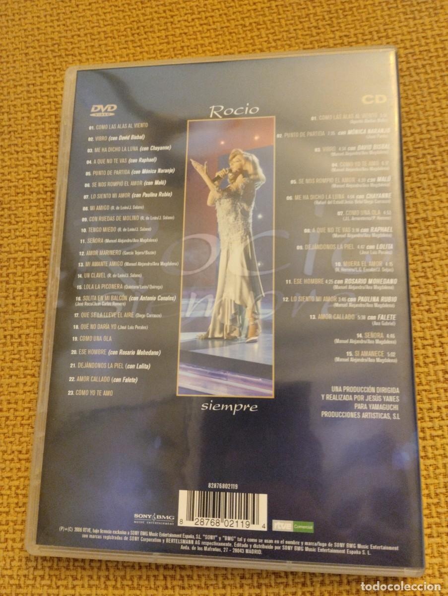 CDs de m&uacute;sica: DVD + CD ROC&Iacute;O JURADO - ROC&Iacute;O Siempre - Foto 2