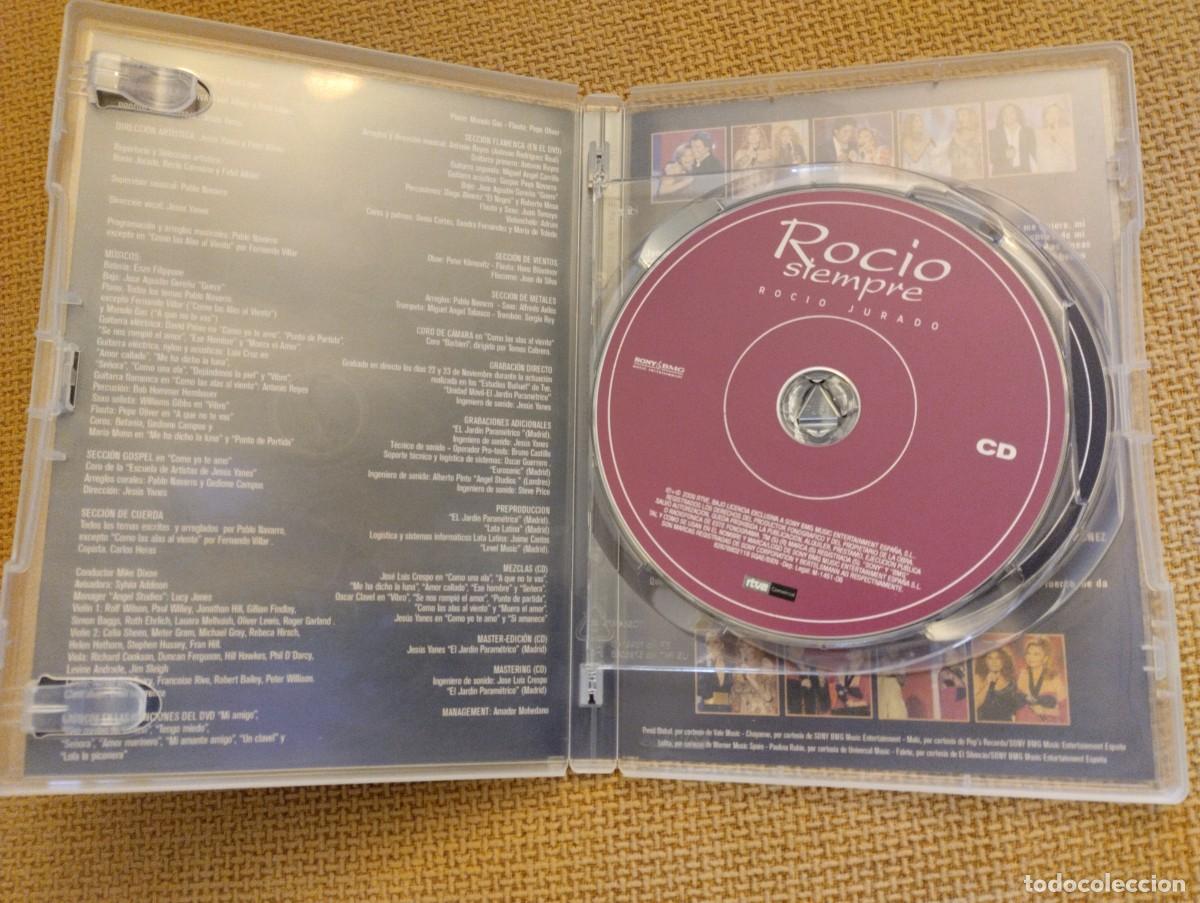 CDs de m&uacute;sica: DVD + CD ROC&Iacute;O JURADO - ROC&Iacute;O Siempre - Foto 3
