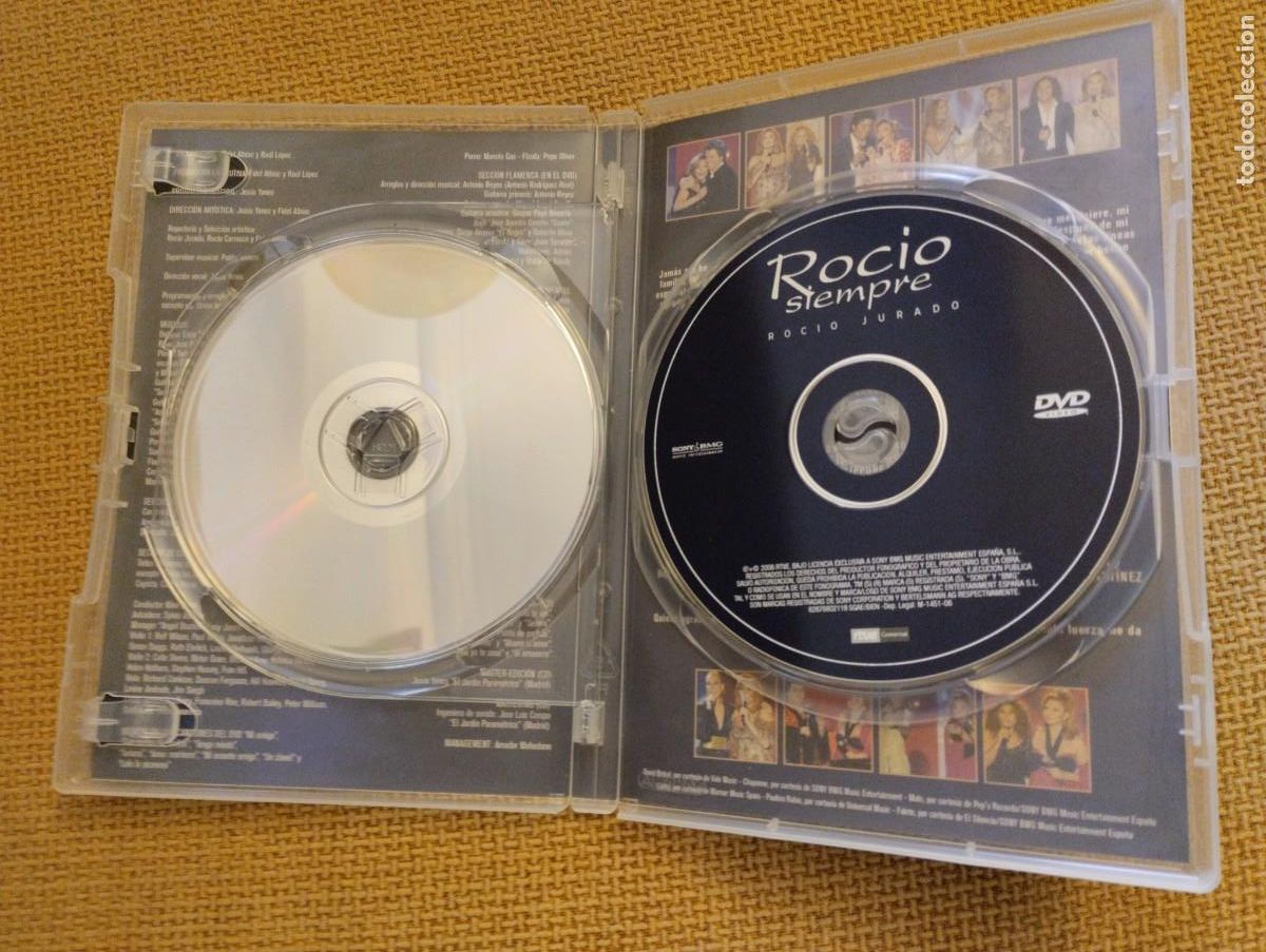 CDs de m&uacute;sica: DVD + CD ROC&Iacute;O JURADO - ROC&Iacute;O Siempre - Foto 4