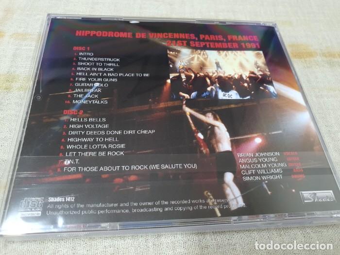 CDs de m&uacute;sica: 2 CDs AC/DC - Live in Paris 1991 - Foto 2