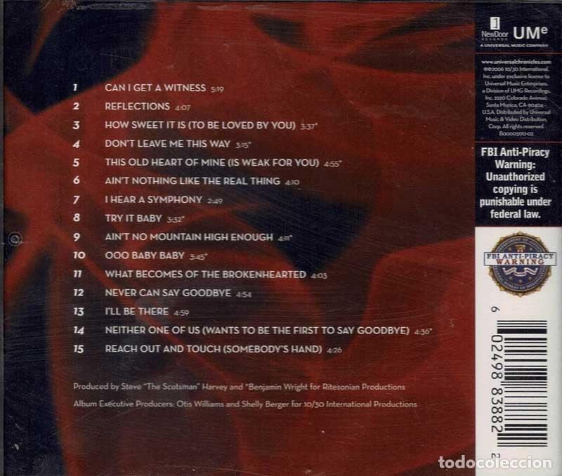CDs de m&uacute;sica: The Temptations - Reflections. CD - Foto 2