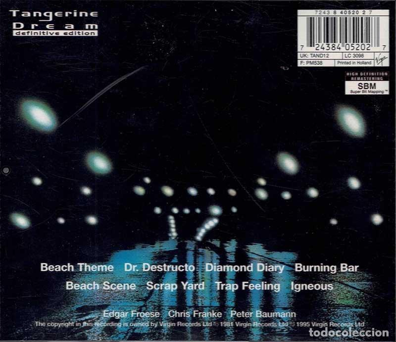 CDs de m&uacute;sica: Tangerine Dream - Thief. CD - Foto 2