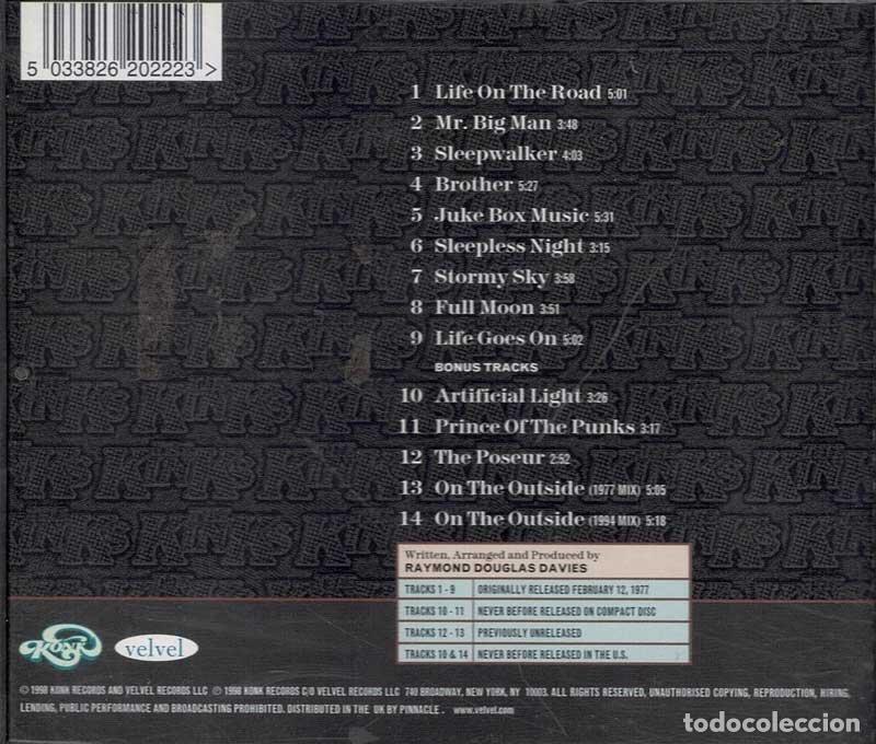 CDs de m&uacute;sica: The Kinks - Sleepwalker. CD - Foto 2